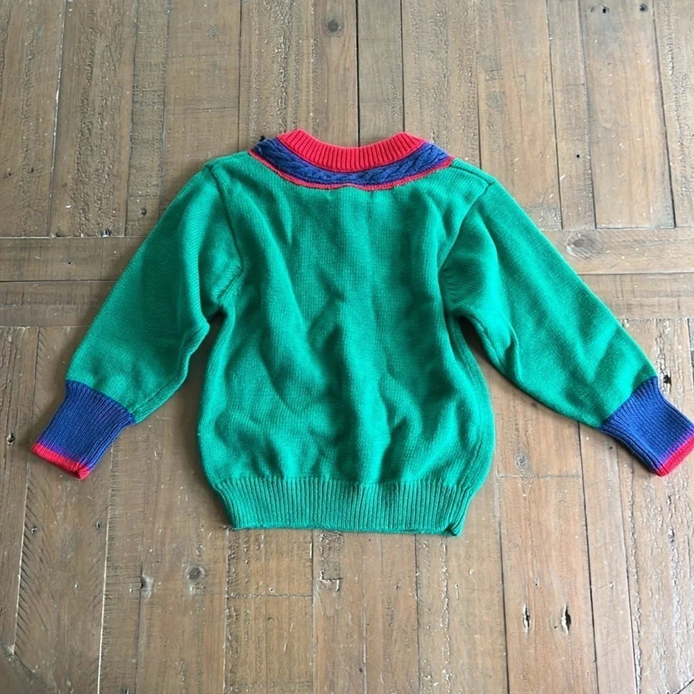Gymboree vintage 90s vneck sweater nwt - Picture 4 of 5